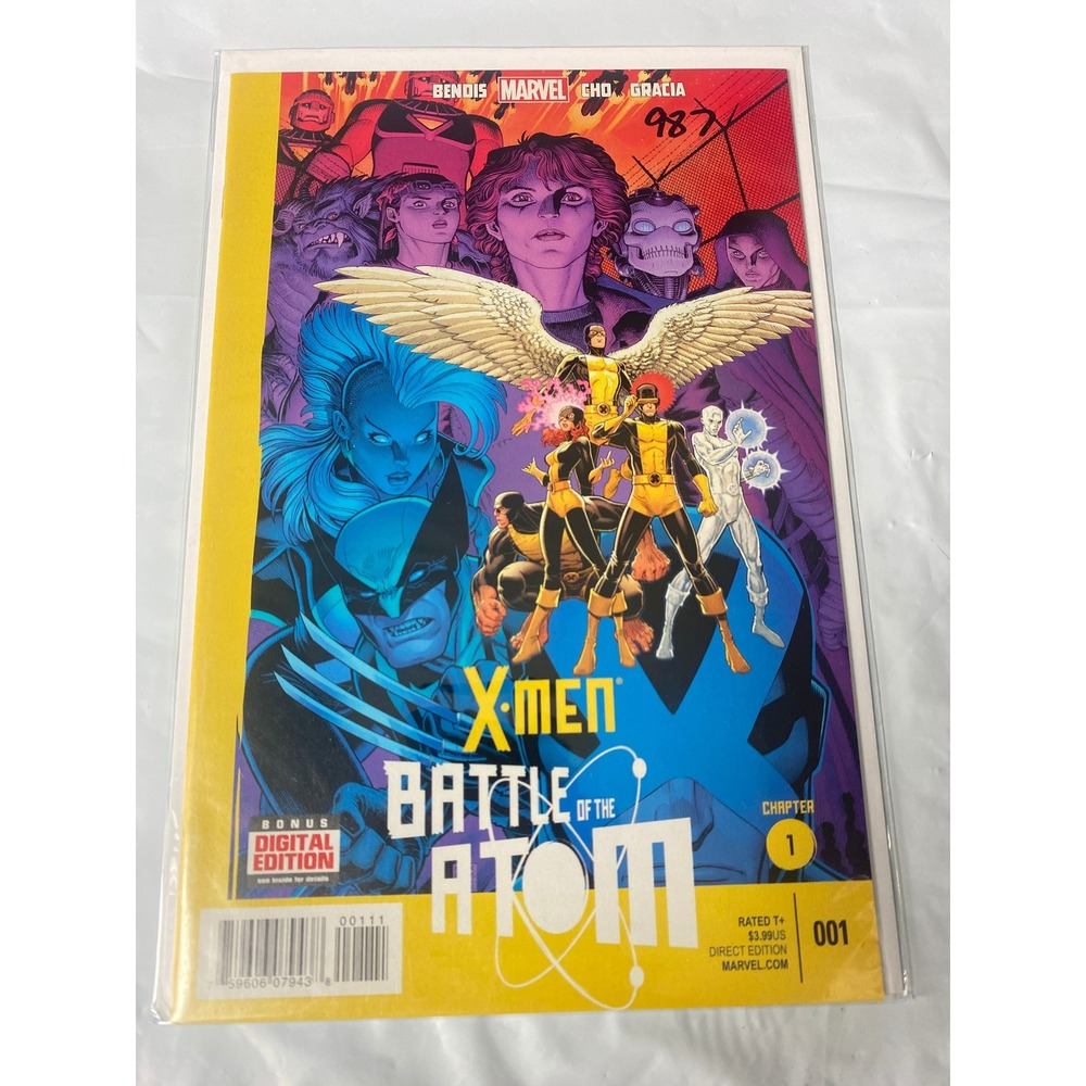 Marvel X-Men Battle of the Atom 1‎ 2013 Bendis Cho Arthur Adams Cover Art Comic